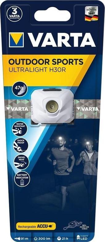 Varta Outdoor Sports Ultralight H30R Kafa Feneri