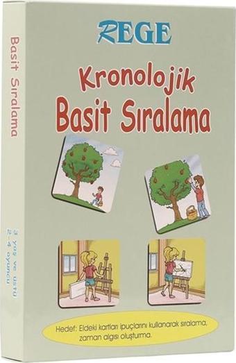 Kronolojik Basit Sıralama Kartları Rege