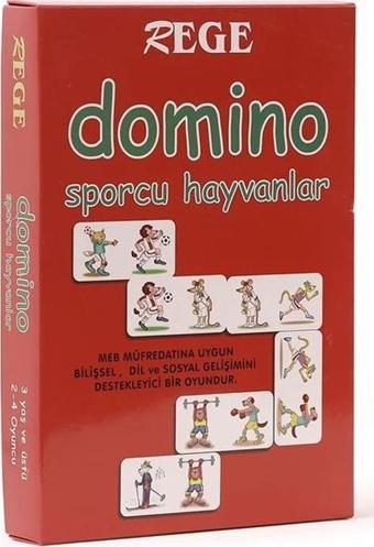 Sporcu Hayvanlar Domino Kartları Rege