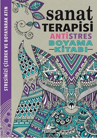 Sanat Terapisi Antistres Boyama Kitabı - Pegasus Yayınevi