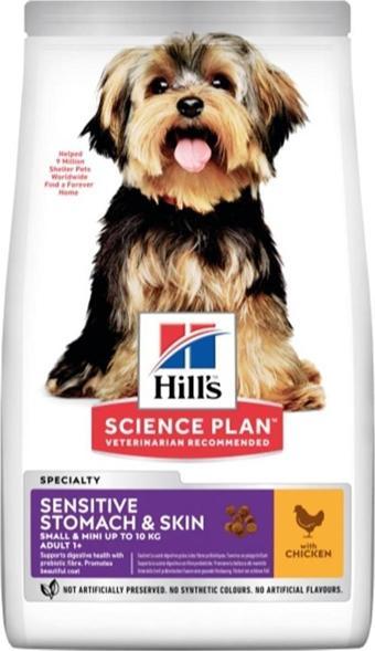 Hill's Adult Mini Sensitive Küçük Irk Hassas Yetişkin Köpek Maması 1,5 kg