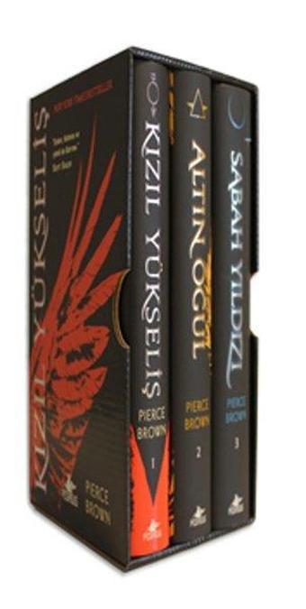 Kızıl İsyan Serisi - Özel Kutulu Set 3 Kitap Takım - Pierce Brown - Pegasus Yayınevi