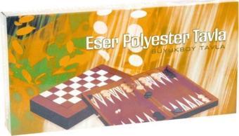 Eser Büyük Boy Polyester Tavla