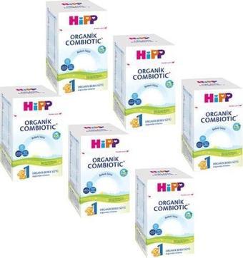 Hipp 1 Organik Combiotic Bebek Sütü 800 gr - 6 Adet