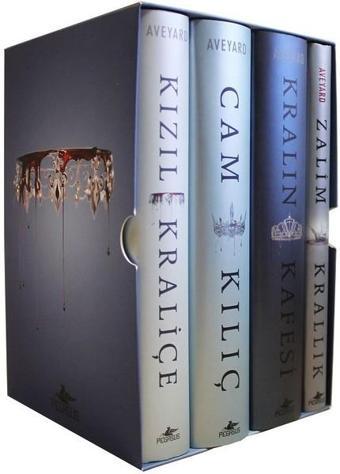 Kızıl Kraliçe Serisi-Kutulu Özel Set - Victoria Aveyard - Pegasus Yayınevi