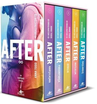 After Serisi-Kutulu Özel Set-5 Kitap Takım - Anna Todd - Pegasus Yayınevi