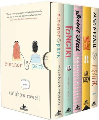 Rainbow Rowell Kitapları Seti-Kutulu Özel Set-5 Kitap Takım - Rainbow Rowell - Pegasus Yayınevi