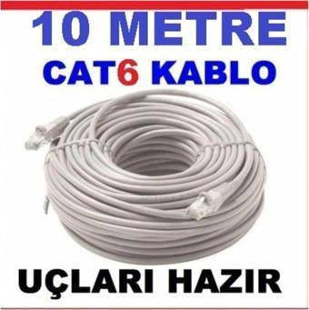 Ncp 10 Metre Internet Kablosu Kalın Bakır Cat6 Network Kablo