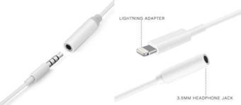 Apple Iphone Lightning Bluetooth Aux 3.5mm Kulaklık Dönüştürücü