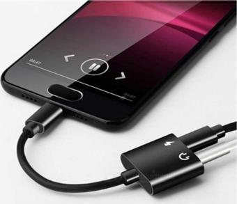 Ncp Type-C 3.5Mm Kulaklık Ve Şarj Dönüştürücü Adaptör Çoklayıcı Typec