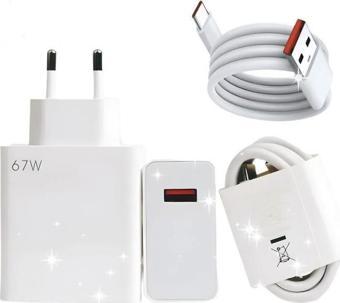 Type-c 67w (watt) Ultra Hızlı Şarj Aleti Adaptör Kablo Set