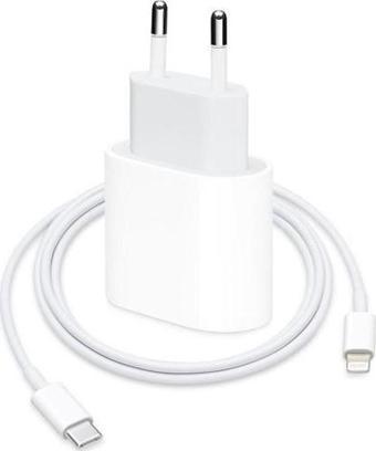 Iphone 20 Watt Hızlı Şarj Adaptörü + Type-C Lightning Kablo