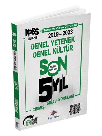 Dizgi Kitap KPSS Genel Yetenek Genel Kültür Son 5 Yıl Çıkmış Sorular Video Çözümlü - Dizgi Kitap Yayınları