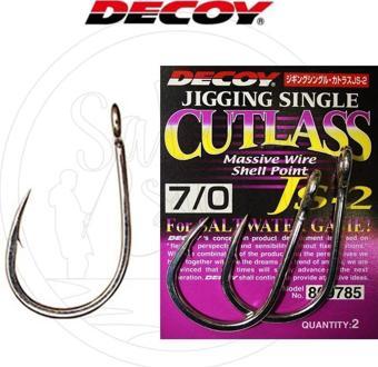 Decoy JS-2 Cutlass Jigging Single Delikli İğne #7/0