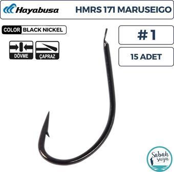 Hayabusa HMRS 171 Kısa P. Dövme İğne Siyah #1 (15 Adet)