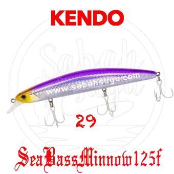 Kendo Seabass Minnow 125F 12.5cm 21gr. Sahte Balık Renk 29