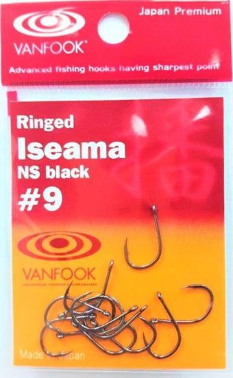 Vanfook Ringed Iseama Delikli İğne NS Black #9