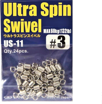 Vanfook Ultra Spin Swivel Fırdöndü US-11 Silver #3 (24 Ad)