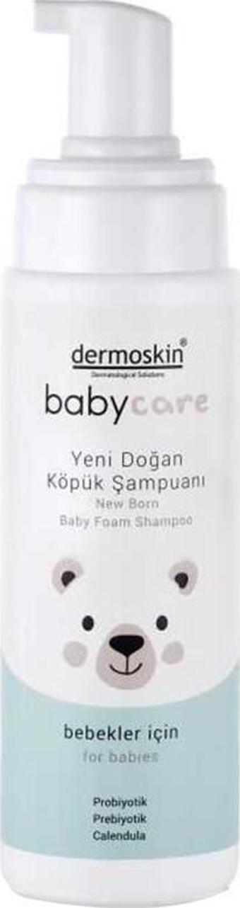 Dermoskin Babycare Yenidoğan Köpük Şampuanı 200 ml