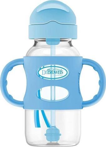 Dr. Brown's Milestones Sippy Pipetli Bardak 270ml Mavi