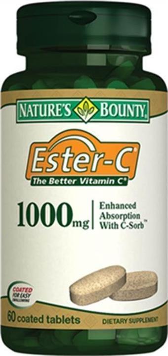 Nature's Bounty Ester-C 1000 mg 60 Tablet