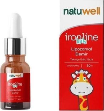 Natuwell Ironline Kids 30ml Damla