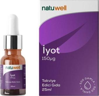 Natuwell İyot 150mcg 25ml