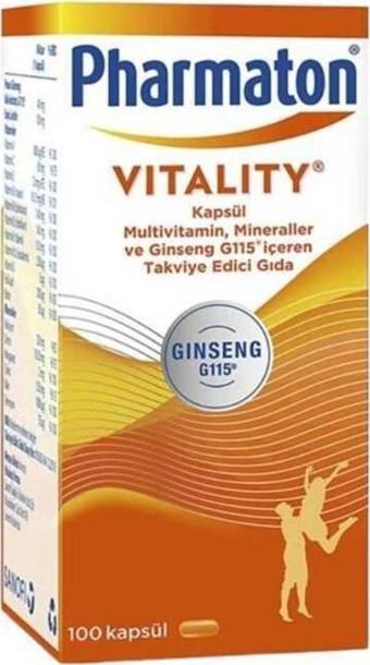 Pharmaton Vitality 100 Tablet