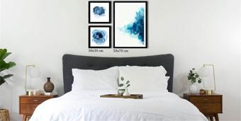 Çerçeveli Doku Efektli Tablo Seti 85x70 cm