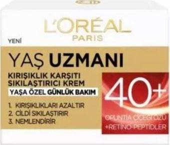 L'Oréal Paris Yaş Uzmanı 40+ Kırışıklık Karşıtı Krem 50 ml