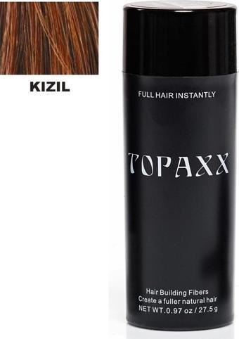 Topaxx Kızıl/auburn Dolgunlaştırıcı Saç Fiber Topik Tozu 27,5 gr