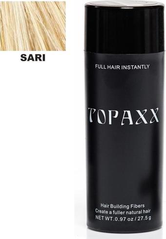 Topaxx Sarı/blonde Dolgunlaştırıcı Saç Fiber Topik Tozu 27,5 gr