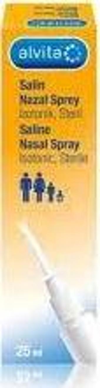 Alvita Salin Nazal Sprey 25 Ml