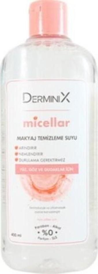 Derminix  Micellar Makyaj Temizleme Suyu 400ml