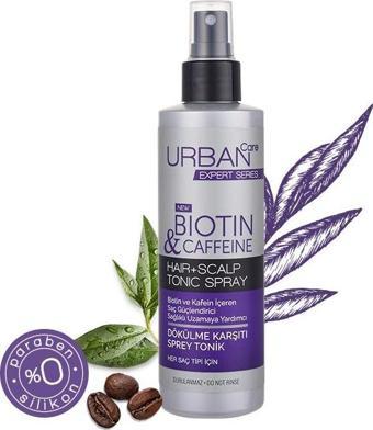 Urban Care Expert Biotin&caffeine Içeren Saç Kökünü Güçlendirici,hızlı Uzamaya Yardımcı Tonik Sprey200ml