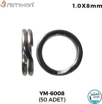 Remixon YM-6008 Split Ring Halka 8mm (50Ad)