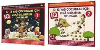 10 - 11 - 12 - 13 Yaş ve Üstü Çocuklar İçin IQ Zeka Geliştiren Akıl Oyunları Seti - 2 Kitap Takım - Bahar Çelik - Ekinoks