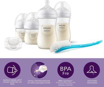 Philips Avent Natural Response Doğal Tepkili Hoşgeldin Bebek Hediye Seti - Cam Değildir.