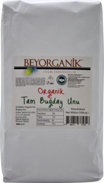 Beyorganik Organik Tam Buğday Unu 1kg