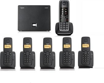 Gigaset C530 Ip 6 Dahili Dect Telsiz Kablosuz Telefon Santrali