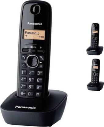 Panasonic Kx-tg 1611 Dect Telefon 3 Lü Set