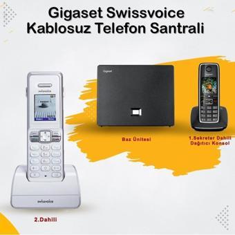 Swissvoice Gigaset C530 2 Dahili Telsiz Kablosuz Telefon Santrali