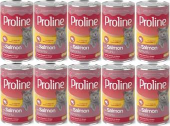 Proline Somonlu Yetişkin Kedi Konservesi 400 gr x 10 Adet