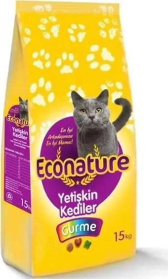 Econature Gurme Yetişkin Kedi Maması 15 Kg