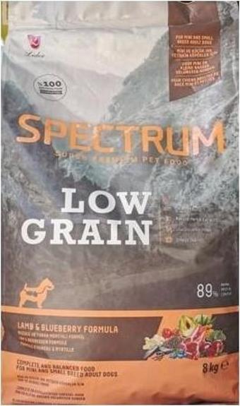 Spectrum Low Graın Mini Irk Kuzu Etli Köpek Maması 8 Kg