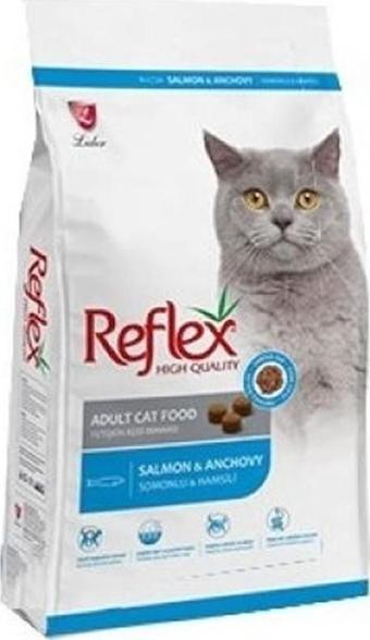 Reflex Somonlu ve Hamsili Yetiskin Kedi Mamasi 15kg