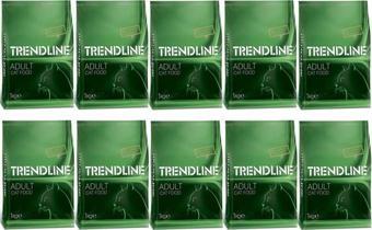 Trendline Tavuklu Yetişkin Kedi Maması 1 Kg 10 Adet