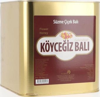 Köyceğiz Balı Çiçek Balı 10 Kg Teneke