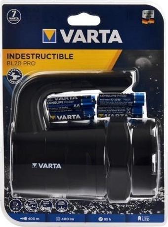 Varta Indestructible BL20 Pro 6W LED Fener 6AA