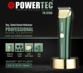 Powertec Tr-9700 Saç ve Sakal Tıraş Makinesi